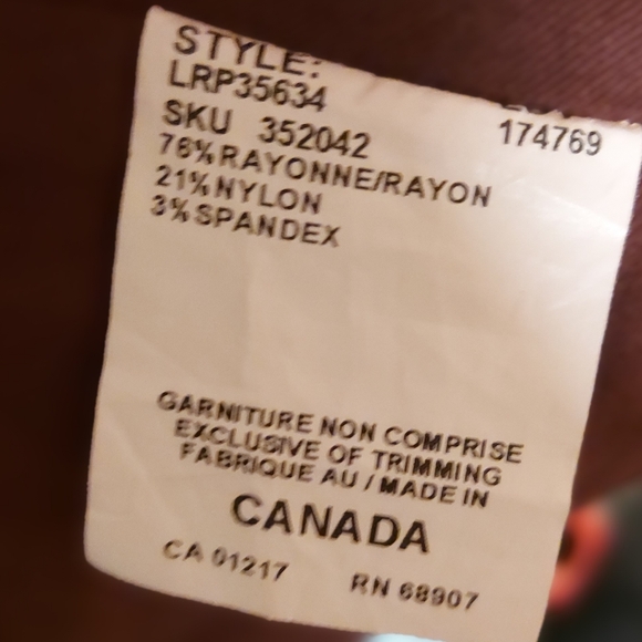 Le Chateau Size Zip Pant Bundle - Picture 10 of 10